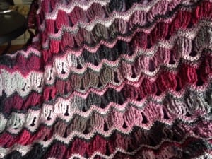 Crochet Vintage Fan Ripple Pattern