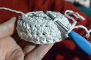 Round 7 Crochet Snowflake Centerpiece Pattern