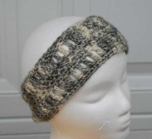 Infinity Headband II crocheted by Jeanne Steinhilber