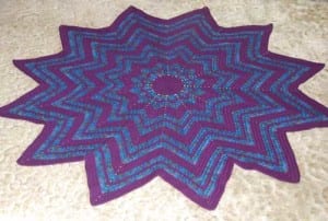 Charity Crochet Spectrum Afghan