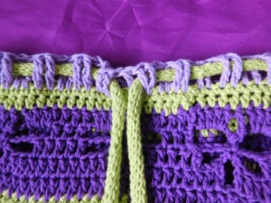 Crochet Dragon Fly Bag by Laura Jean Bartholomew