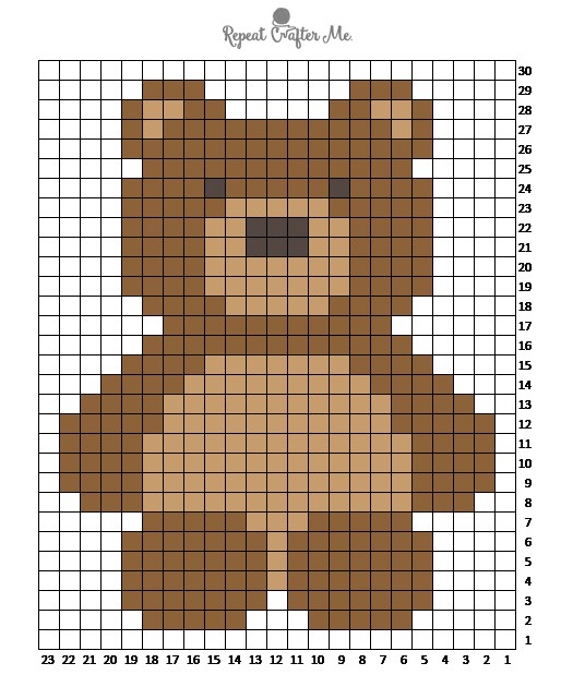 Bernat Blanket Teddy Bear