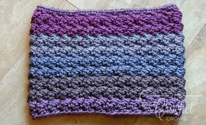 Crochet Winterberry Cowl Neckwarmer by Jeanne Steinhilber