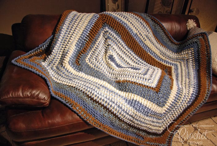 Crochet Bundle of Love Blanket by Jeanne Steinhilber
