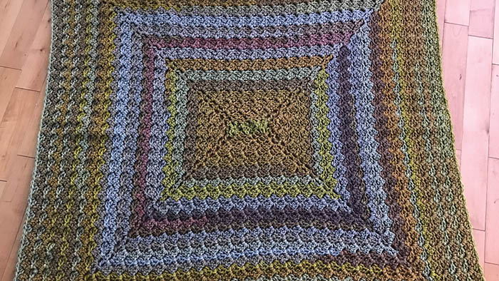 Crochet C2C Rectangle x 4