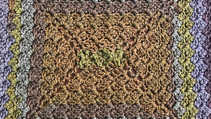 Crochet C2C Rectangle x 4