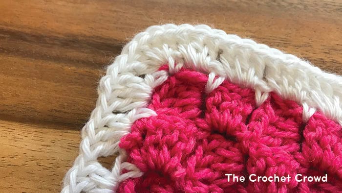 Crochet C2C Striped Square