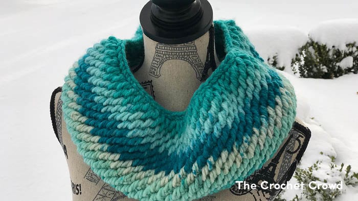 Crochet Reversible Cowl