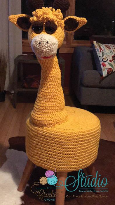 Crochet Giraffe Without Spots