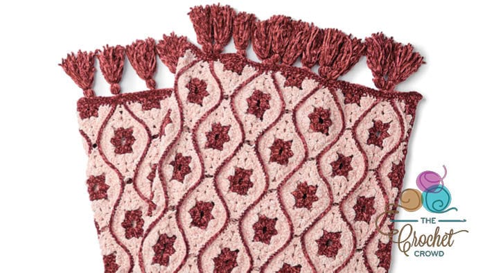 Crochet Moroccan Tile Afghan Close Up