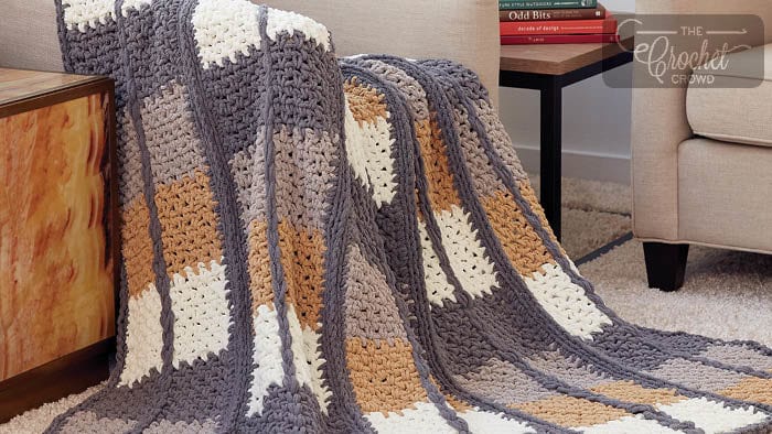 Crochet Checker Blanket