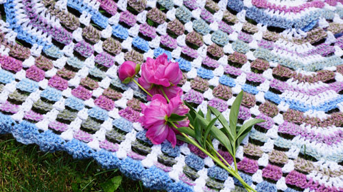 Crochet Garden Gate Crochet Afghan