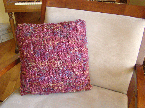 Basket Weave Crochet Pillow Pattern
