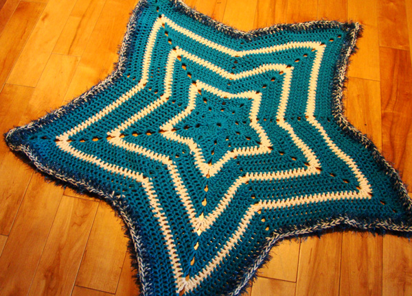 Crochet Super Star Afghan Design