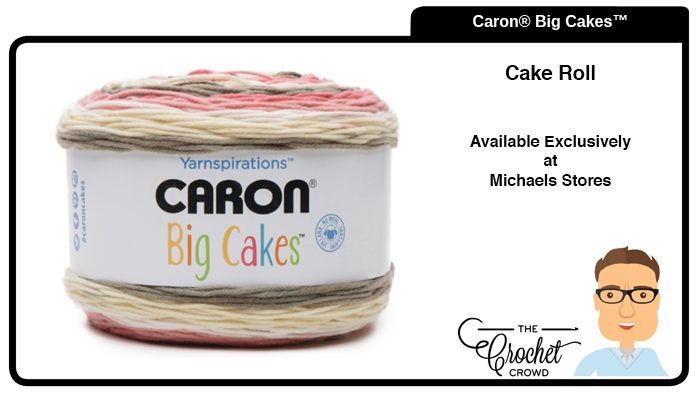 The blanket underneath is 3 cakes of 'Caron Big Cakes' which is