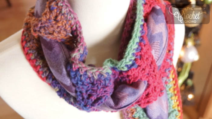 Crochet Scarf within A Scarf Pattern