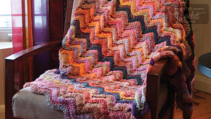 Crochet Treasure Wave Afghan