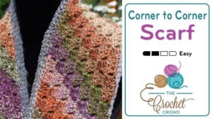 Crochet Corner to Corner Scarf