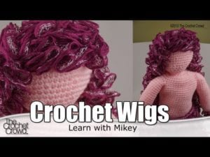 Crochet Wigs for Doll Pattern Tutorial