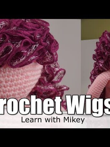Crochet Doll Wigs