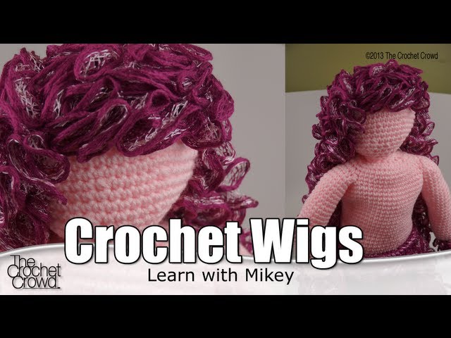 Crochet Wigs for Doll Pattern + Tutorial