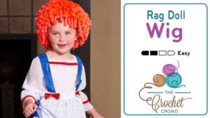 Crochet Rag Doll Wig