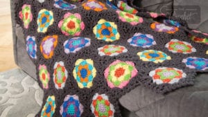 Crochet Kaleidoscope Throw