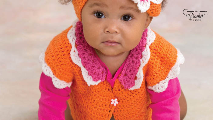 Crochet Baby Sweater Pattern + Tutorial