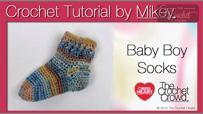Crochet Baby Socks Pattern