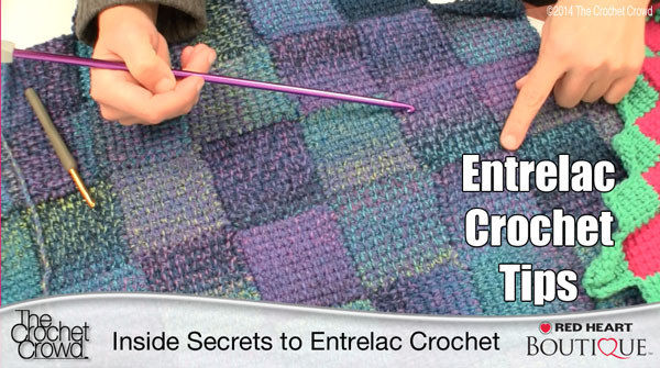Entrelac Crochet Tips for Afghan Creation