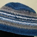 Striped 1 – 3 Year Old Crochet Beanie Hat