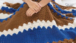 Crochet Sea to Sea Throw