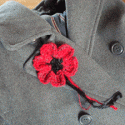 Crochet Remembrance Poppy Pattern + Tutorial