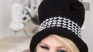 Crochet Sophisticated Top Hat