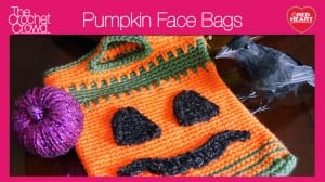 Pumpkin Face Bags