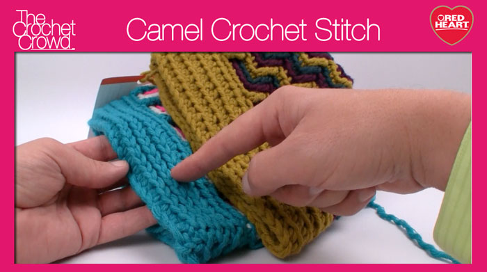 Crochet Camel Stitch Tutorial The Crochet Crowd