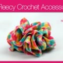 Boutique Fleecy Yarn, Hair Scrunchie