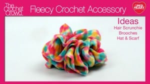 Boutique Fleecy Yarn Hair Scrunchie