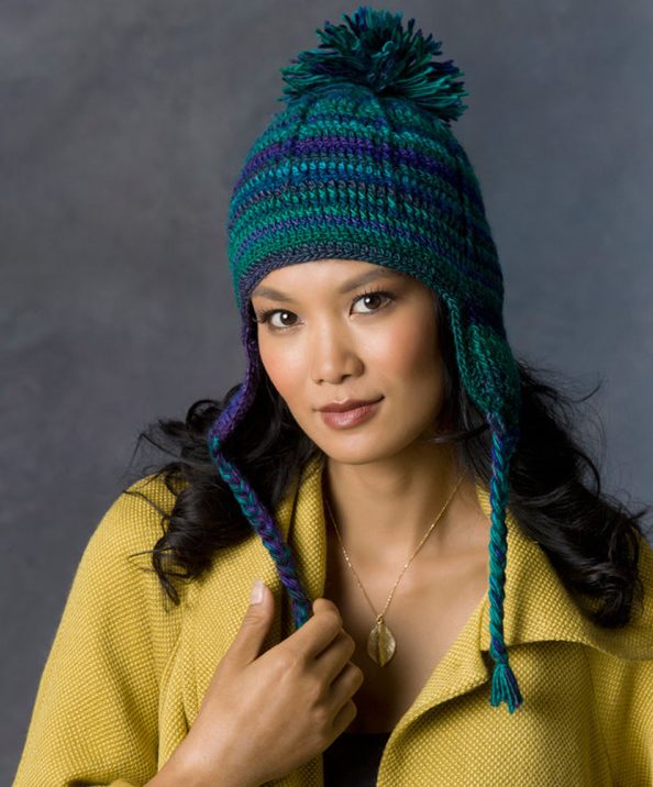 Comfy Earflap Crochet hat