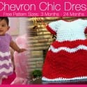 Chevron Baby Dress
