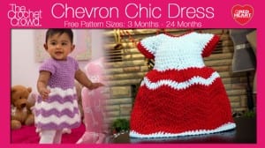 Chevron Baby Dress