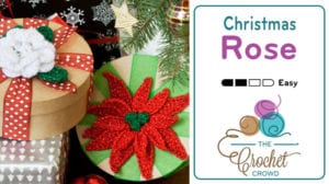 Crochet Christmas Rose