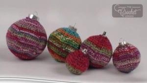 Crochet Christmas Balls