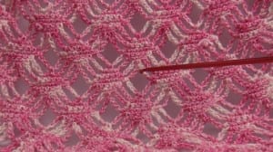 Lattice Lace Crochet Wrap