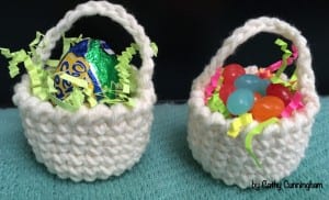 Sweet Treat Crochet Baskets