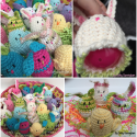 Sweet Treat Crochet Bunnies Pattern