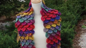 Crochet Rio Crocodile Scarf