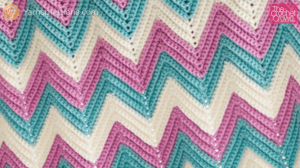 Crochet Chevron Afghan