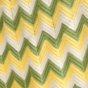 Crochet Baby Zig Zag Blanket Pattern