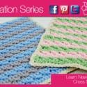 Crochet Cross Stitch Square + Tutorial